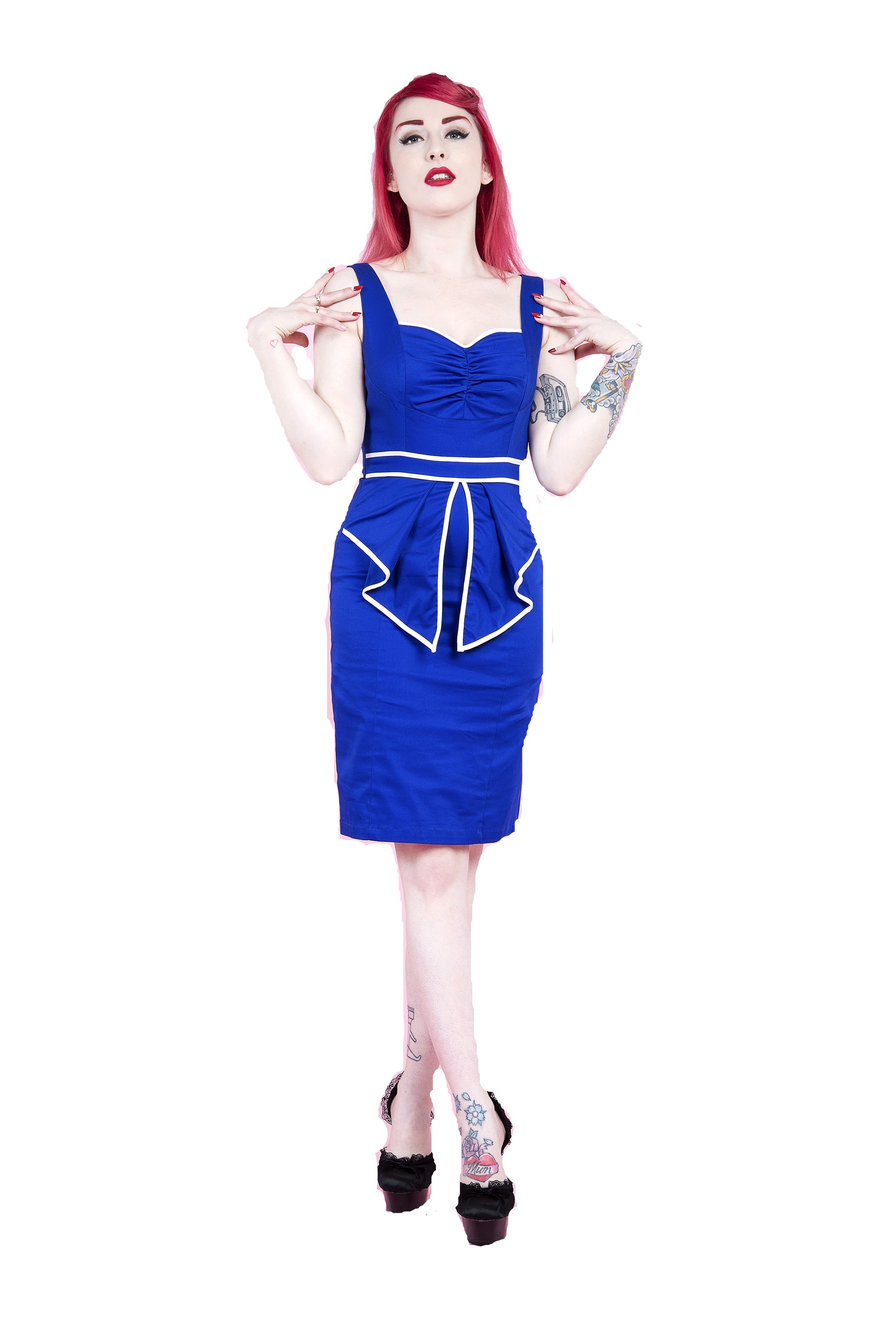 Peplum Wiggle Dress