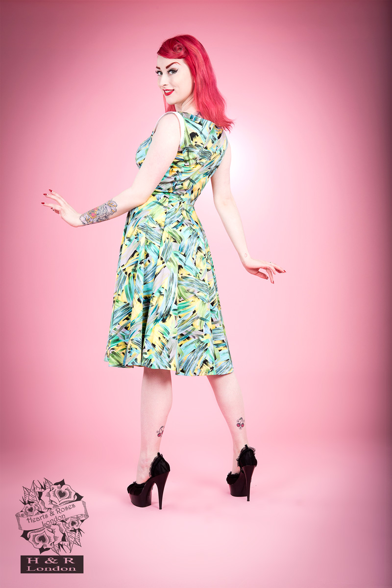 Puffy Paint Tea Dress