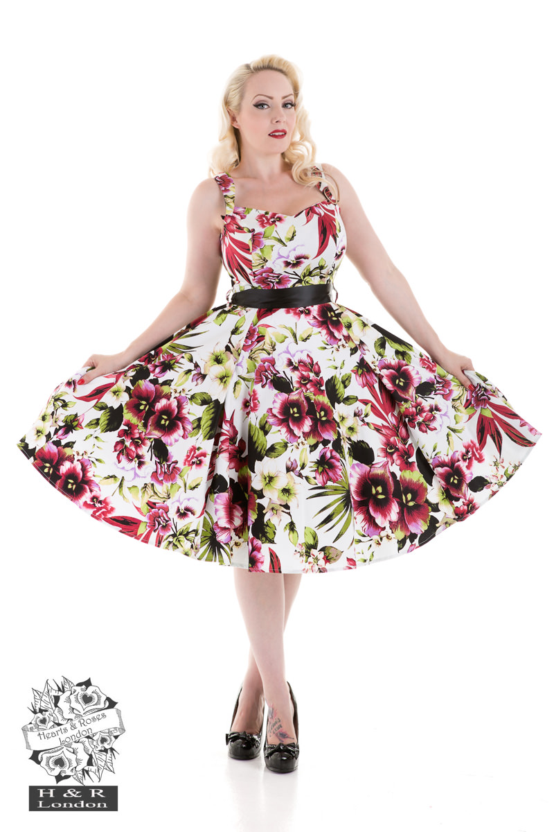 The Princess Lily Dress in Red